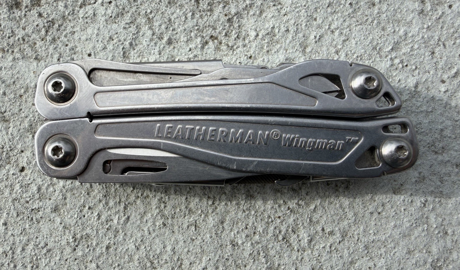 LEATHERMAN WINGMAN 14-IN-1 MULTI-TOOL, PLIERS, SCISSORS, SCREWDRIVER, CLIP, EXC!