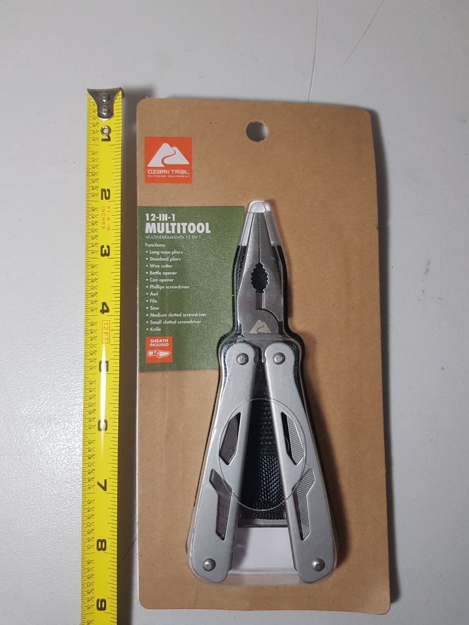 Ozark Trail 12-in-1 Multitool – Brand New in Package with Sheath Lot of 2