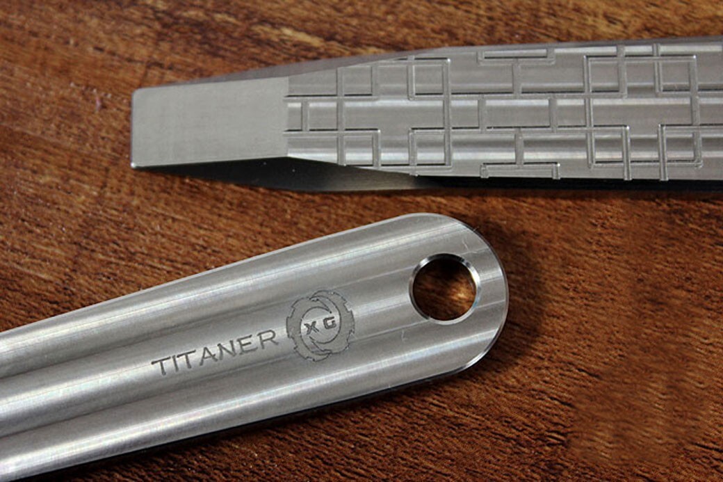 Titanium EDC Multifunction Tool Crowbar Bag Outdoor Lightweight Non Fade Gift