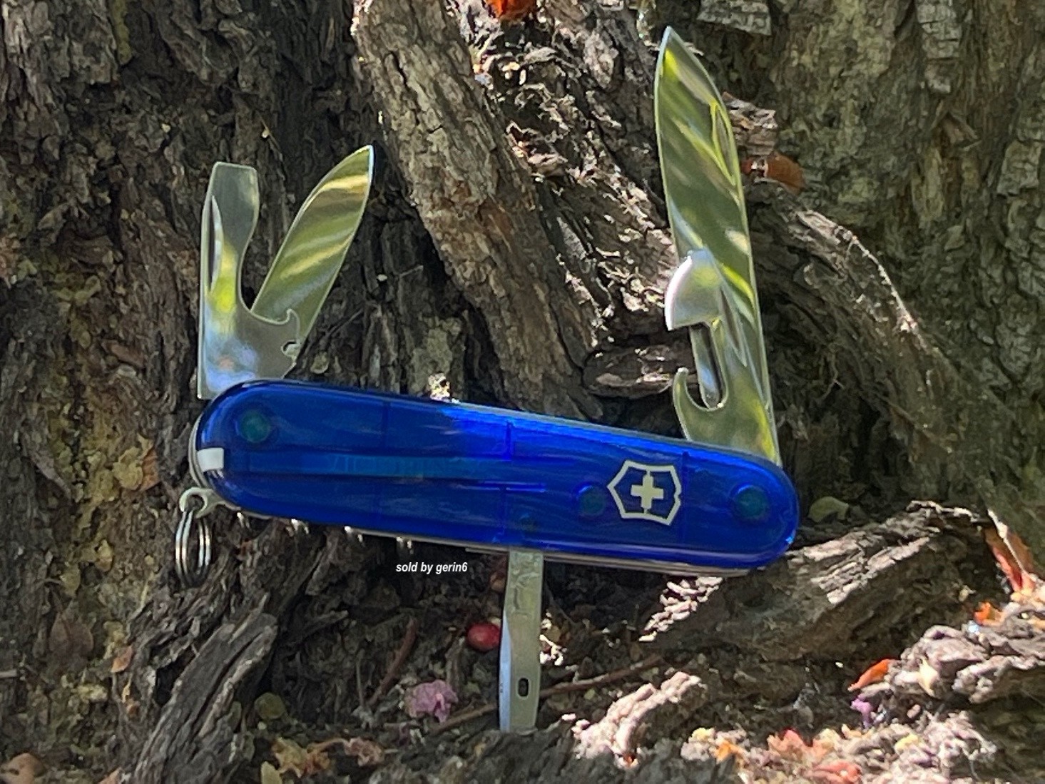 Victorinox Swiss Army Knife, Spartan Blue Translucent, 1.3603.T2, New In Box