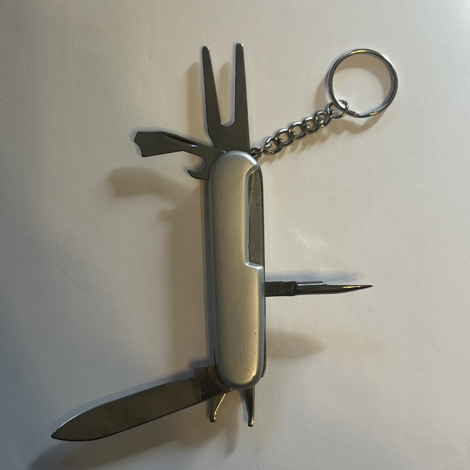 Multi Tool Key Chain With Golf Logo