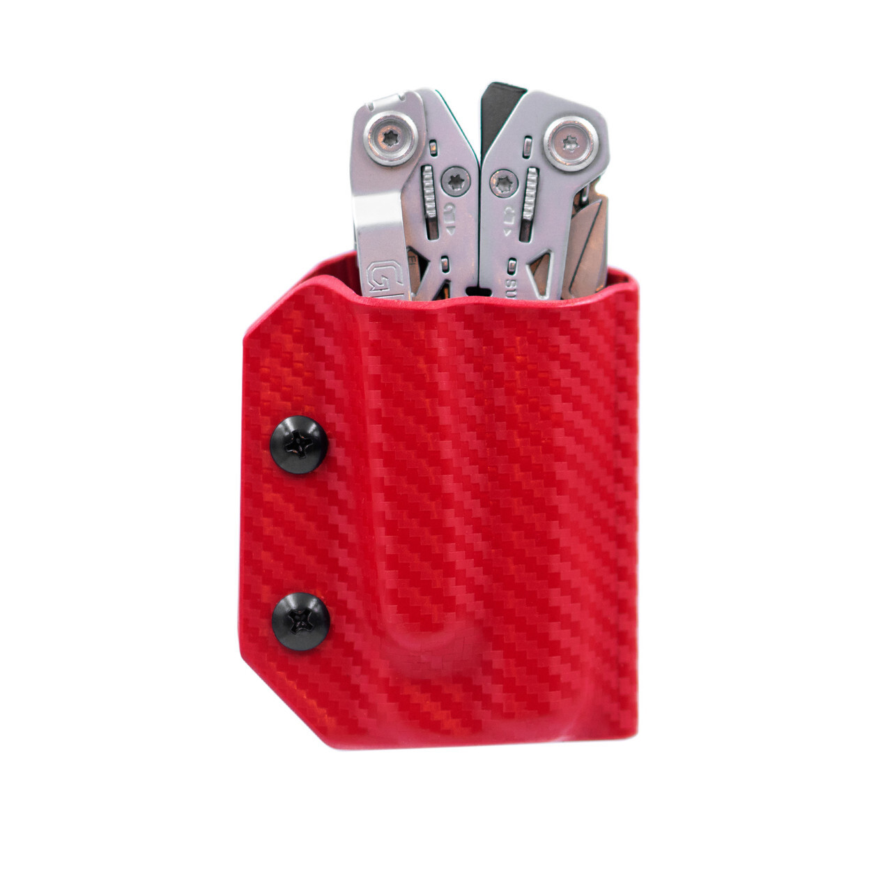 Gerber suspension NXT Gürtelhalter rot carbon Design / Kydex no tool