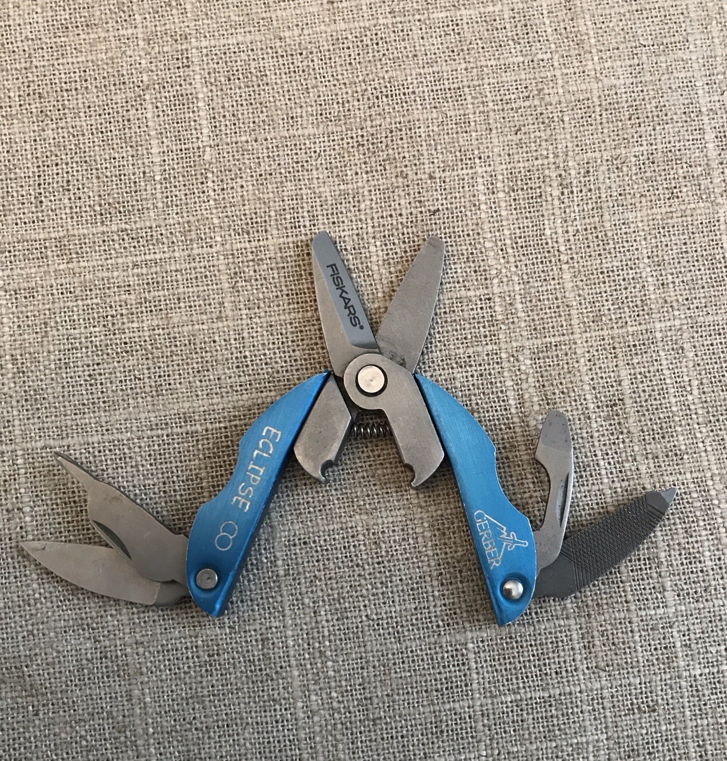 Gerber Fiskars Total Eclipse Fine Edge Blue 22-08478 Multi Tool