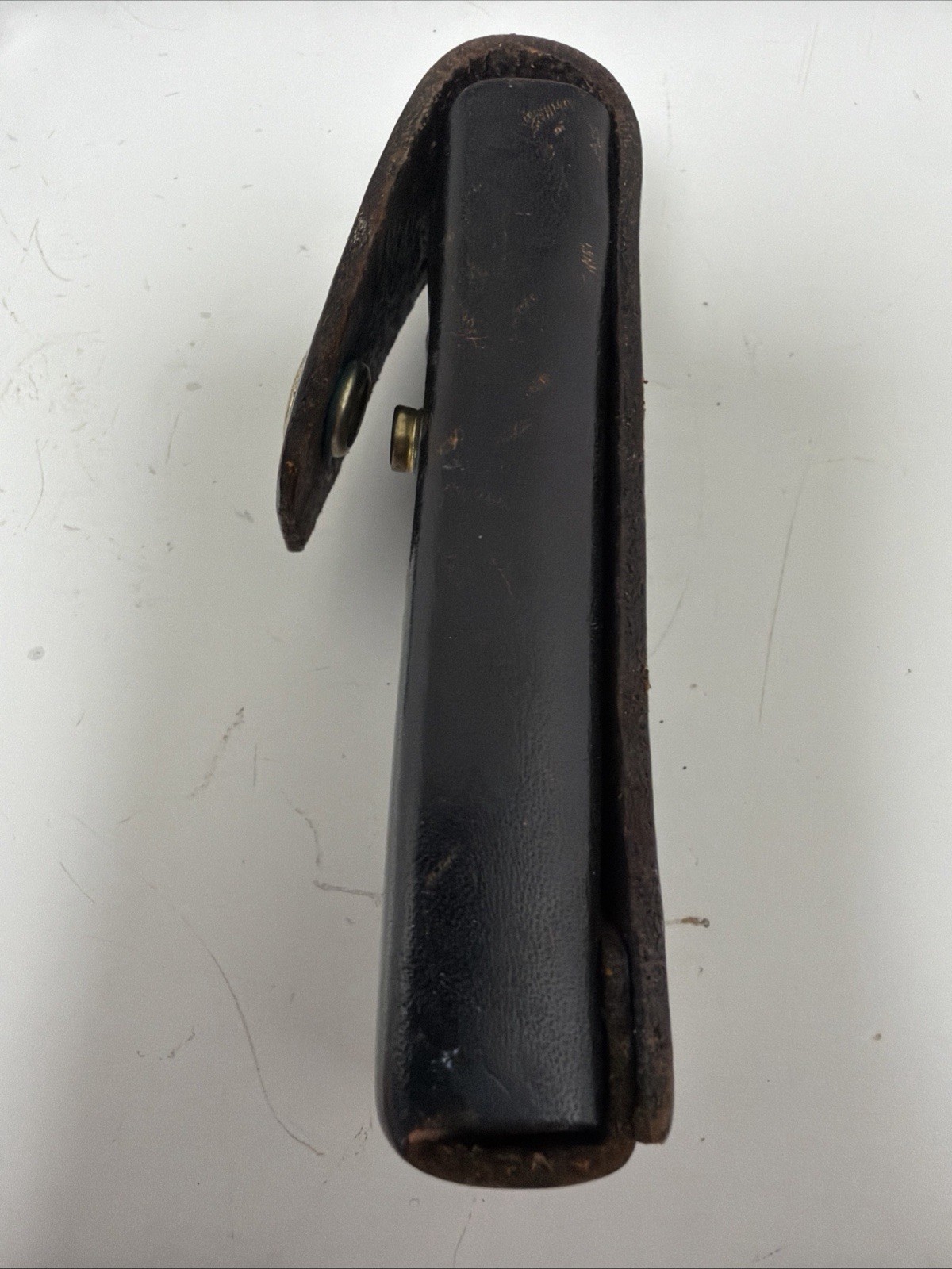 Leatherman Multi Tool With Leather Case VTG U.S.A. PST #1325473 *damaged blade