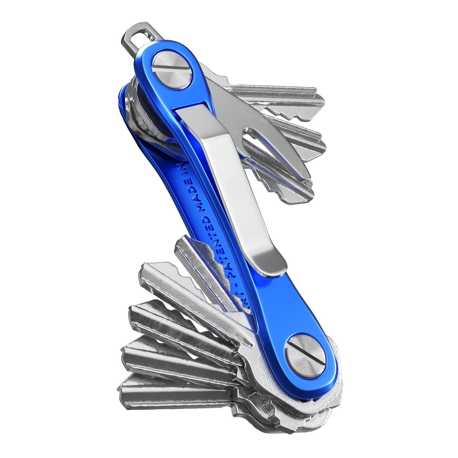 KeySmart Rugged – Multitool Key Holder for Keychain w/Bottle Opener and Pocke…