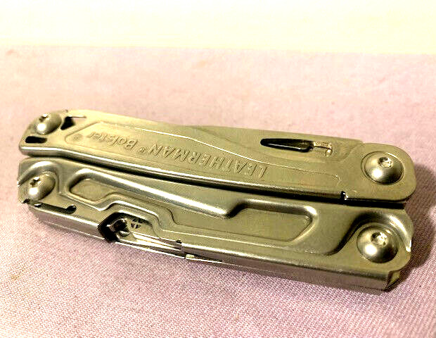 Leatherman Bolster Stainless Steel Multi-Tool With Pliers & Other Tools – Great