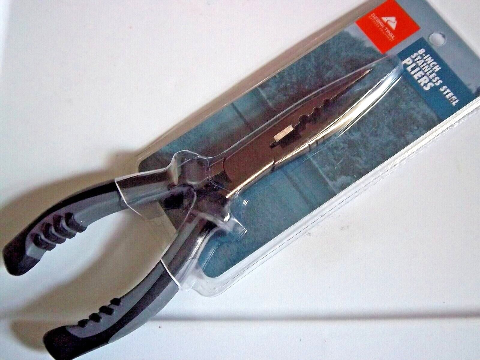 Ozark Trail 8″ -Inch Stainless Steel Pliers NEW IN THE PACKAGE, AS PICTURED