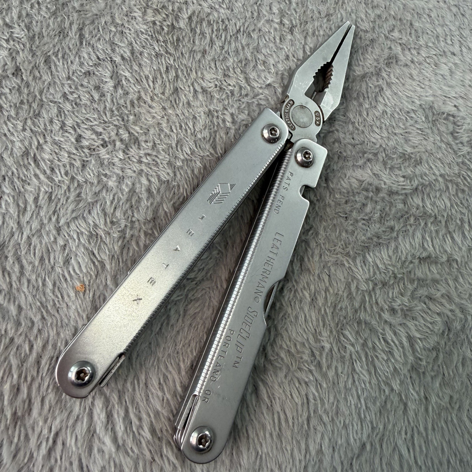 Vtg Leatherman Sideclip 0298 1998 Early Production “Heatex” Multitool EXC B550