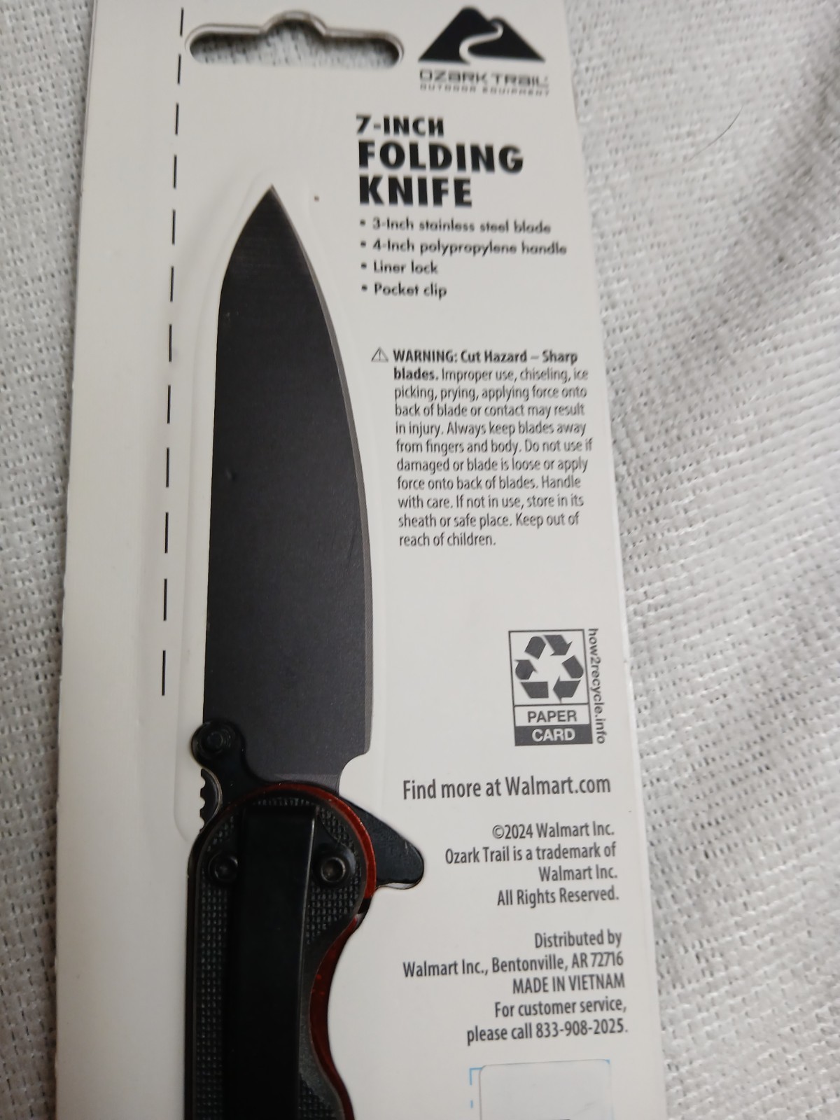 Gerber Dime Multi-Tool 12 Tools Ozark Trail Folding Knife Black Stainless Steel