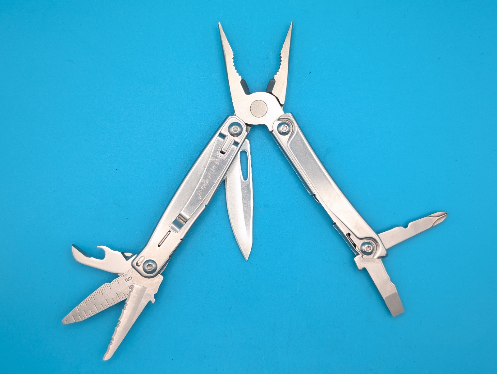 Leatherman Bolster 13 Tool Stainless Steel Multi-Tool!