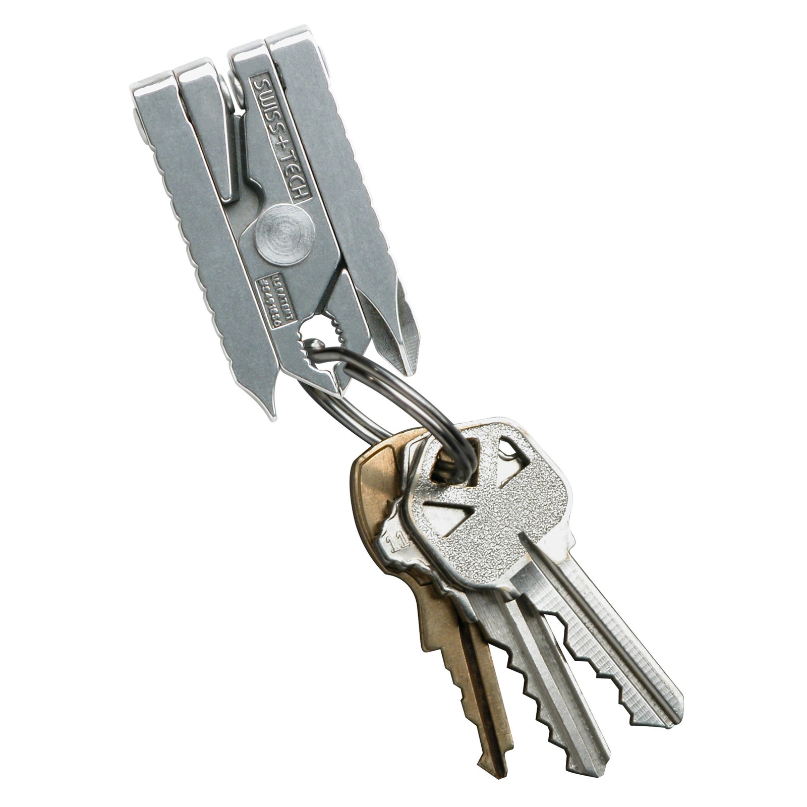 ST50022 Stainless Steel 6-in-1 Key Chain Multi Tool, Polished Finish (Single …