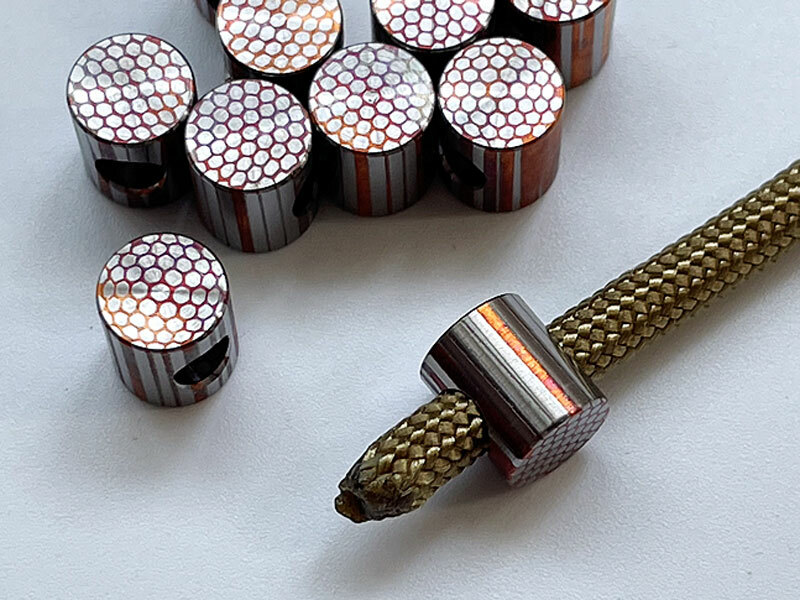 TITANER Superconductivity Knife DIY Cool Lanyard Bead Umbrella Rope Pendant EDC