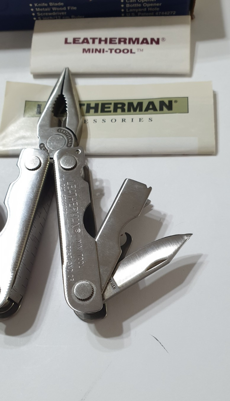 🔥🔥🔥 Leatherman Mini Tool 1998 New In Box Very Rare Retired Collectable