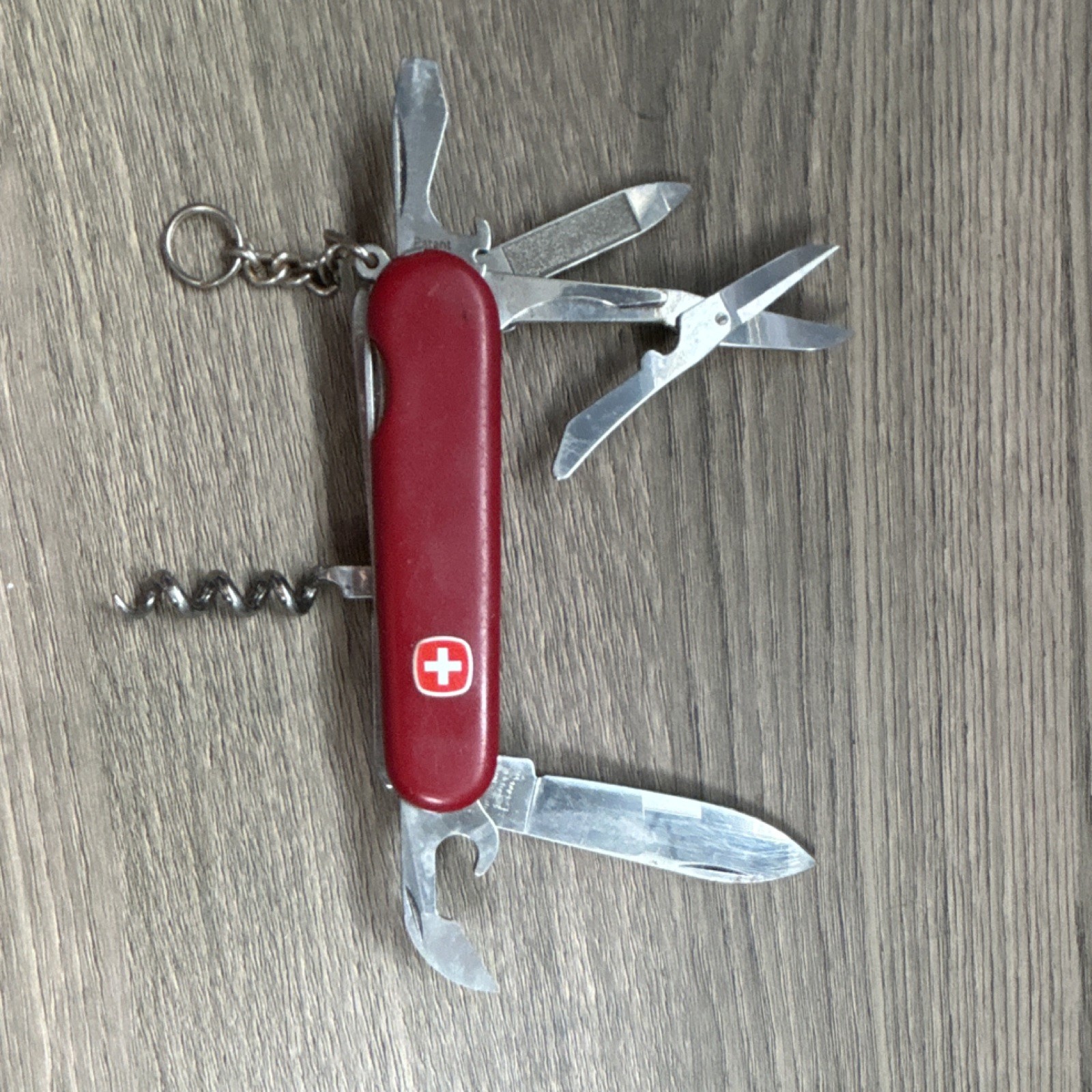 Swiss Army knife wenger master pocket knife and multi tool all pieces included