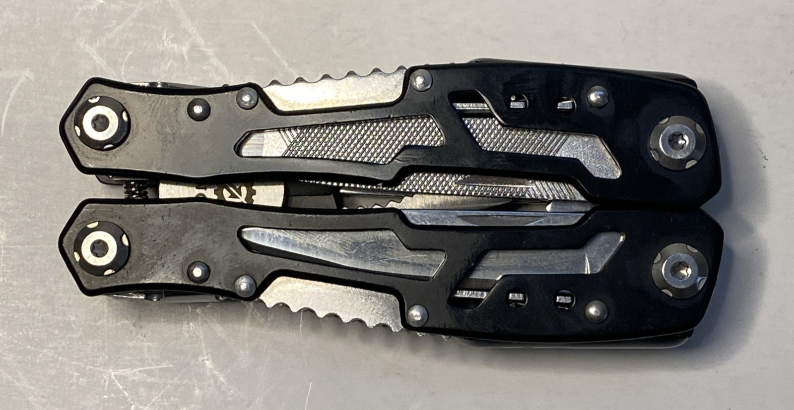 Fangfo Multi Tool Folding Pliers with Sheath Compact Utility Tool