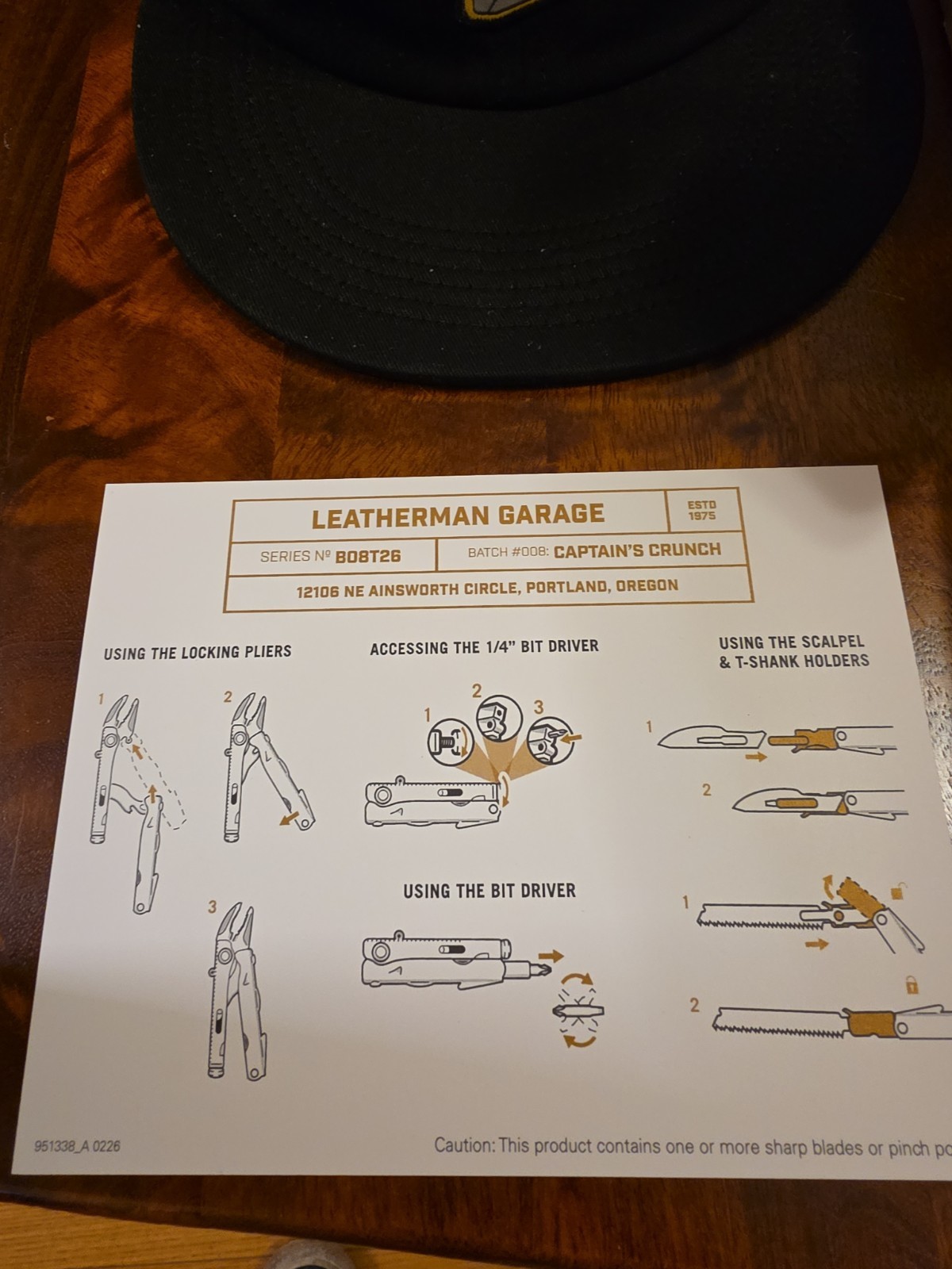 Leatherman CAPTAIN’S CRUNCH BATCH #008