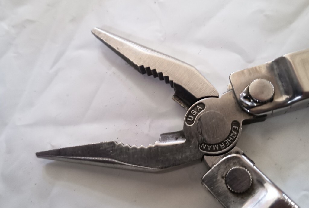 Vintage USA Leatherman Multi Tool & Sheath US REG TM 1325473 Pliers Knife