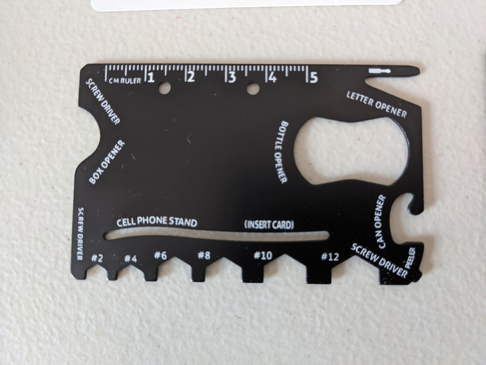 Multipurpose Pocket Handy Tool – Credit Card Sized
