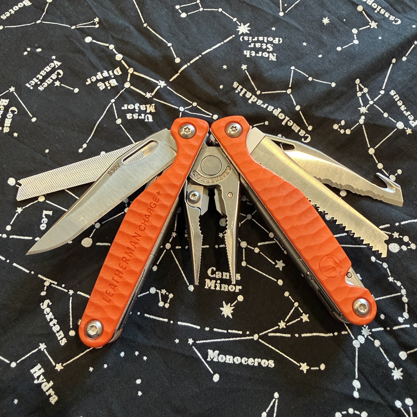 🔥 Leatherman Charge G10 Orange 2018 Multitool Rare Retired Discontinued S30V