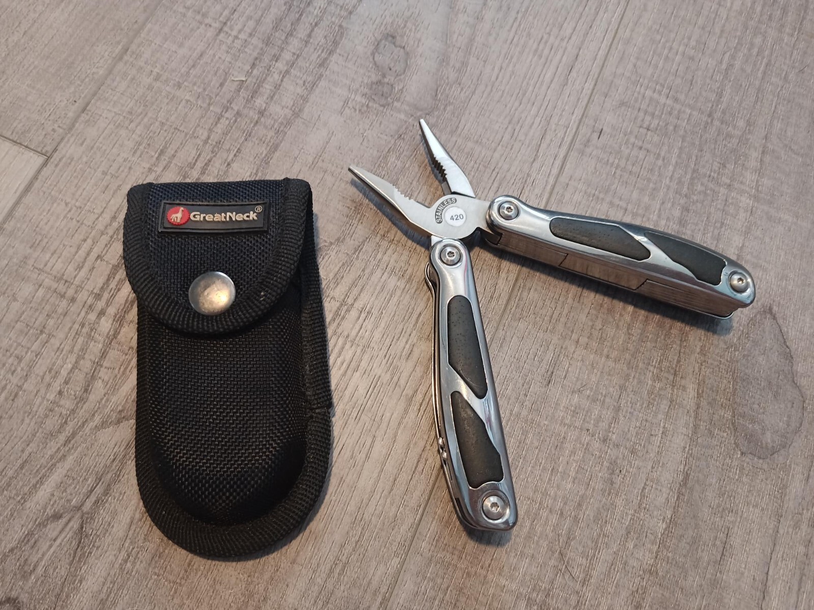 Great Neck Stainless Steel Utility Multi-tool Pocket With Case