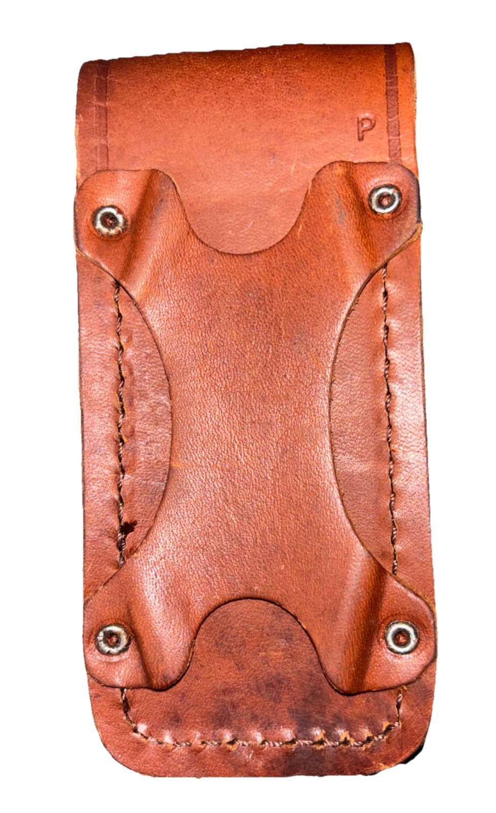 Schrade Tool Brown Leather Sheath (No Knife) Excellent Multi Tool Pouch