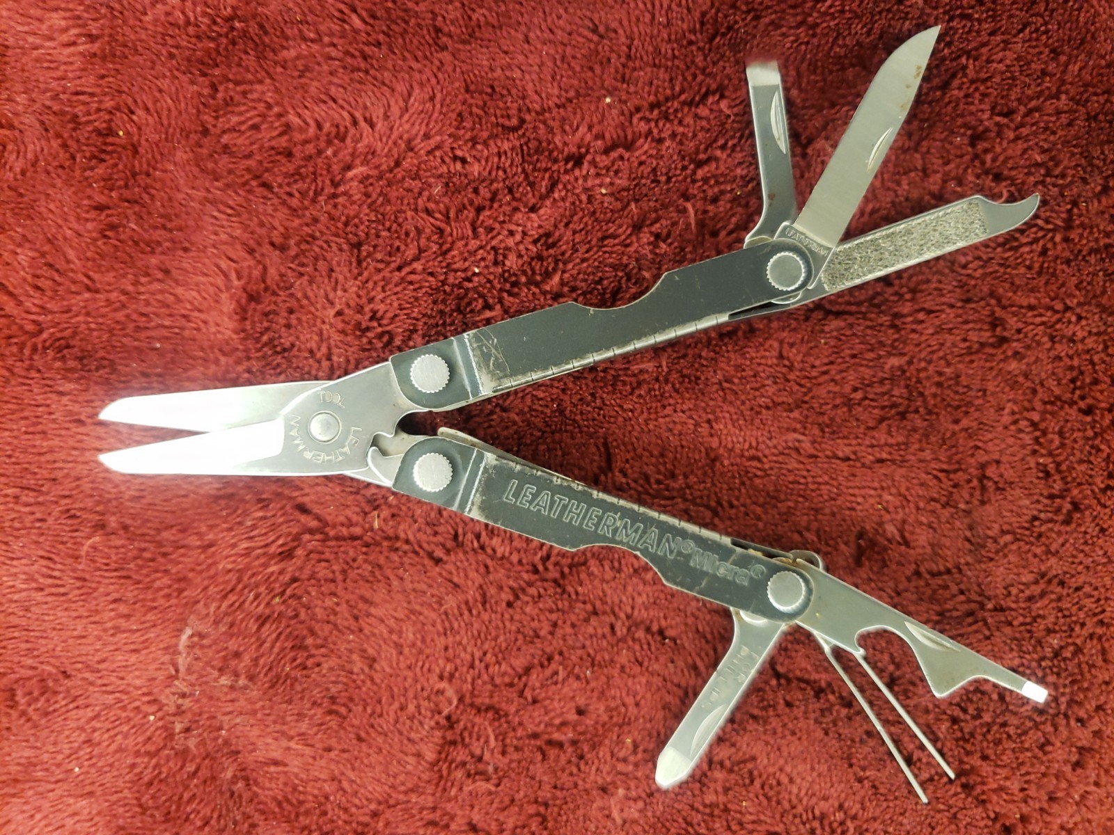 Leatherman Black Micra Multitool 0222 Date Code