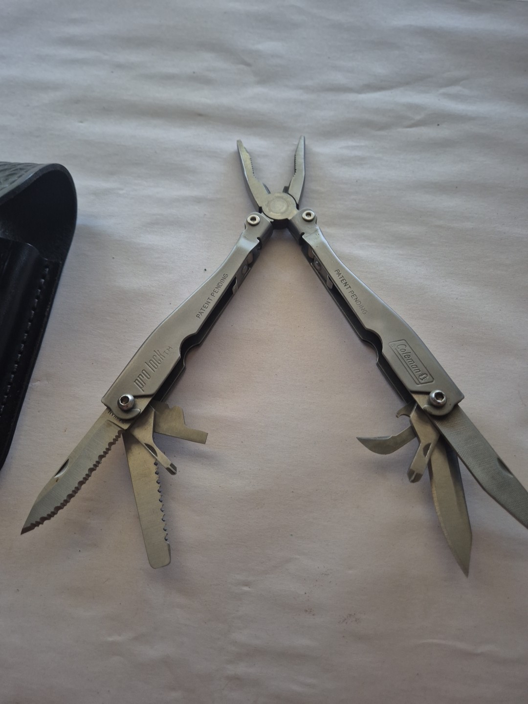 Coleman PRO LOCK Multi Tool Pliers 9 Tools in 1 with Case