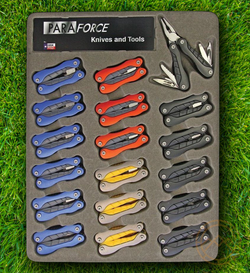 AccuSharp ParaForce Multitool Set 18pc Tools Included Needlenose Pliers Scissors