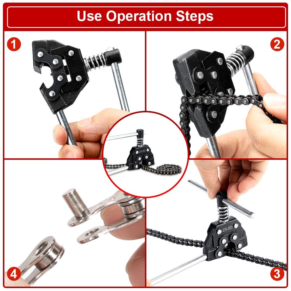 Detacher Breaker Cutter Fit For 253541405060 415h428h 520530 Roller Chain