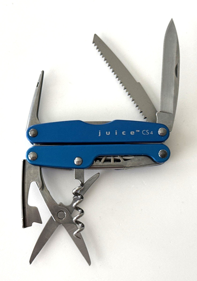 Leatherman Juice CS4 Multi-Tool Blue USA