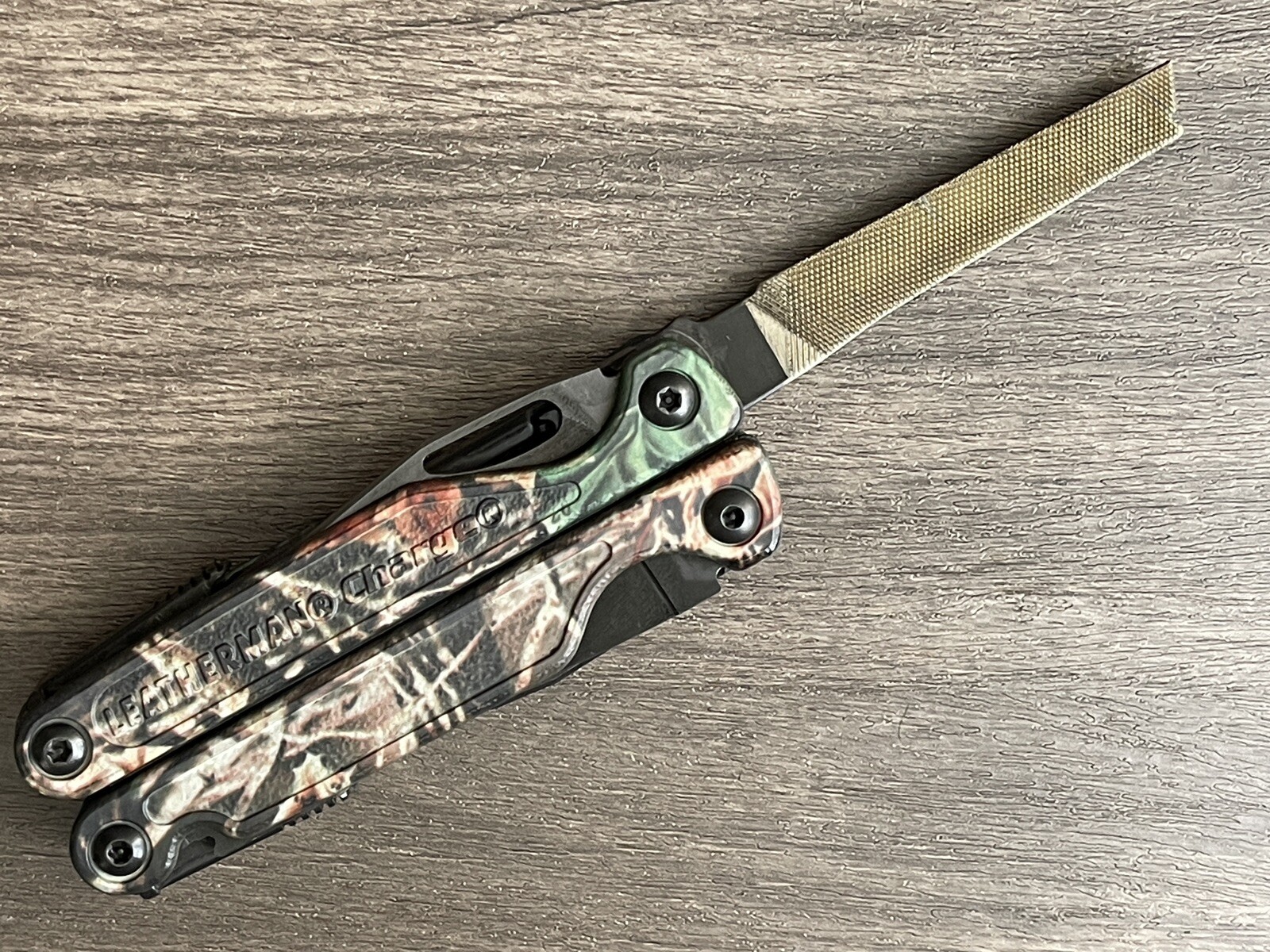 Leatherman Charge TTi Camo/Camouflage Multi Tool. Mint.