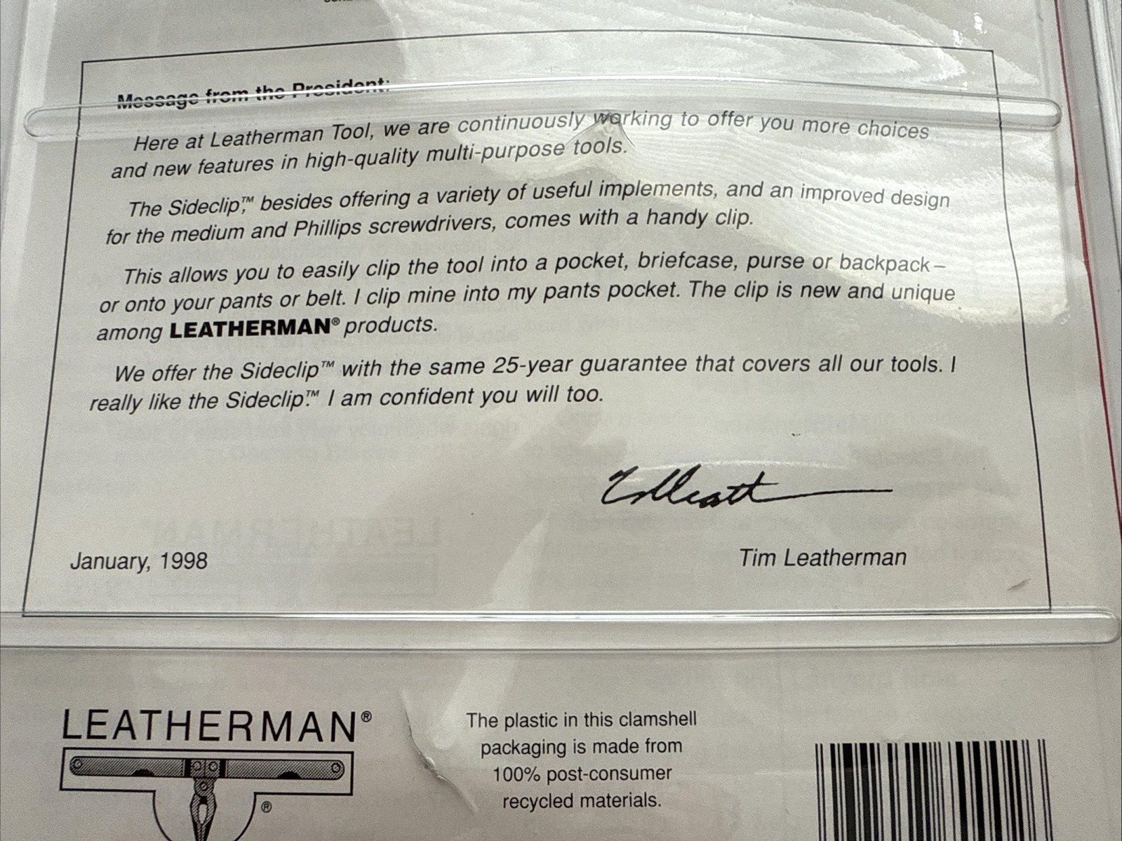 Leatherman SideClip Multi-tool USA