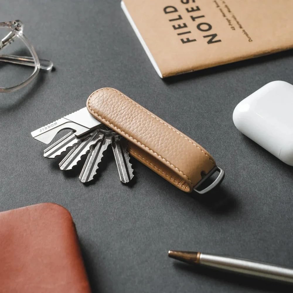 Multifunctional EDC Keychain Multitool – Stainless Steel 5-in-1 Key Organiser…