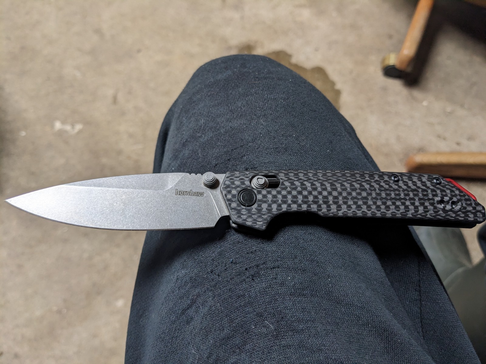 Kershaw Iridium carbon fiber edition