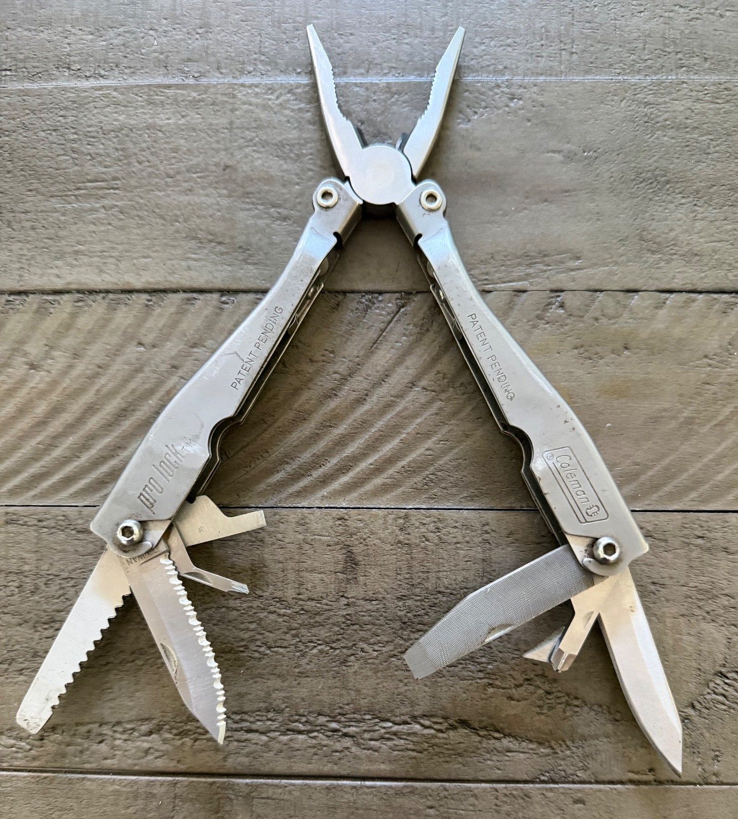 Coleman PRO LOCK Multi Tool Pliers 9 Tools in 1 with Case