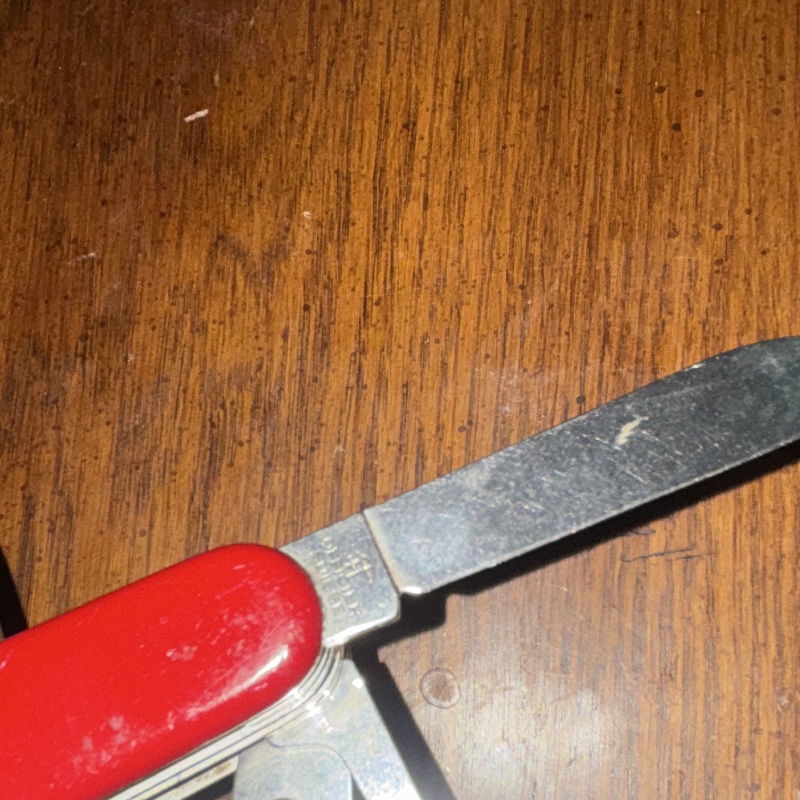 Victorinox Swiss Army Red Multi-Tool 15+ Tools w/ Saw Scissors 58mm Lanyard
