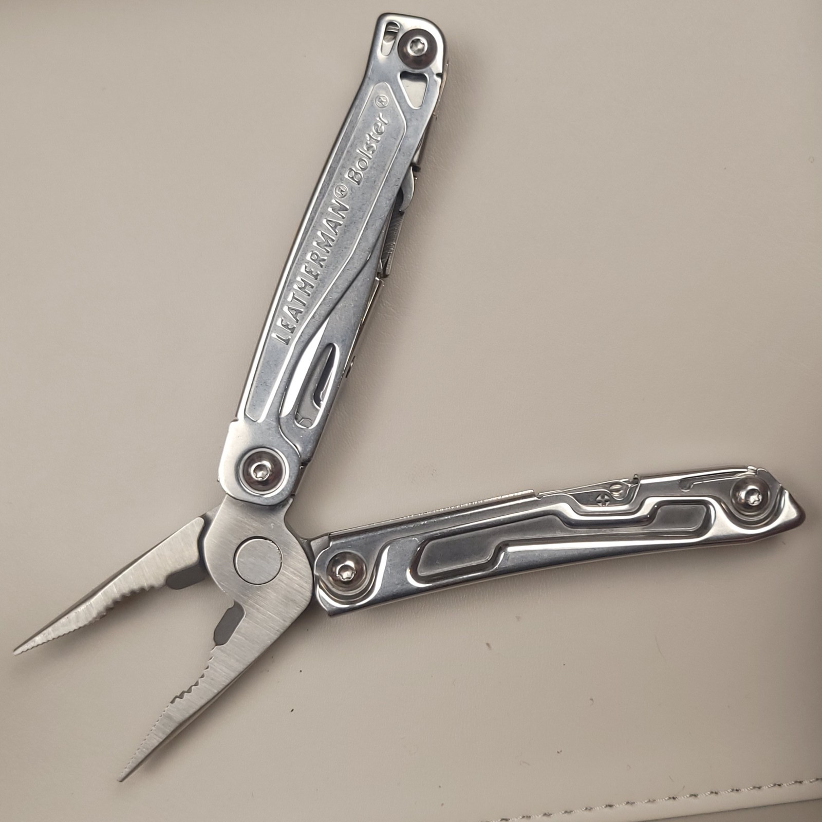 Leatherman Bolster Multi-Tool Knife Pliers Excellent Condition