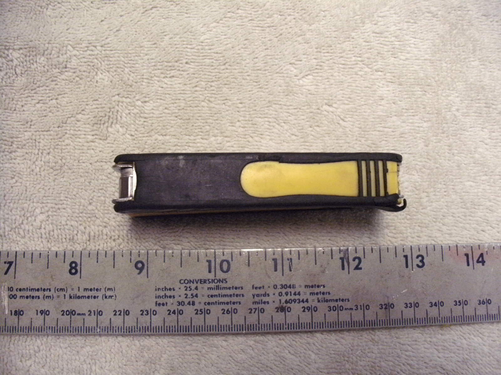 Yellow Handled Multi Tool , Unknown Maker ,See Pictures