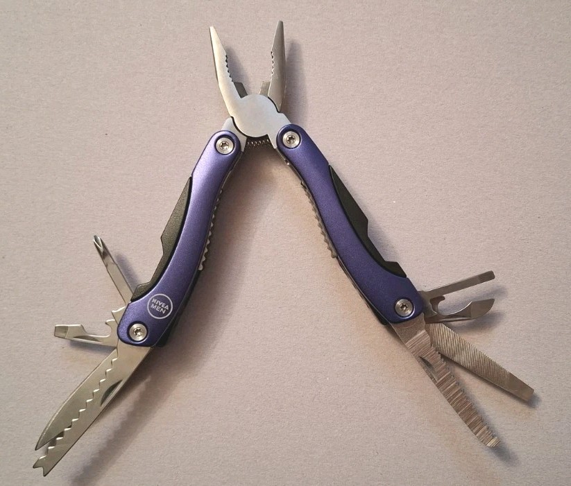 Multitool with 9 Tools with Nylon Belt Pouch NEW and Original Packaging by NIVEA MEN