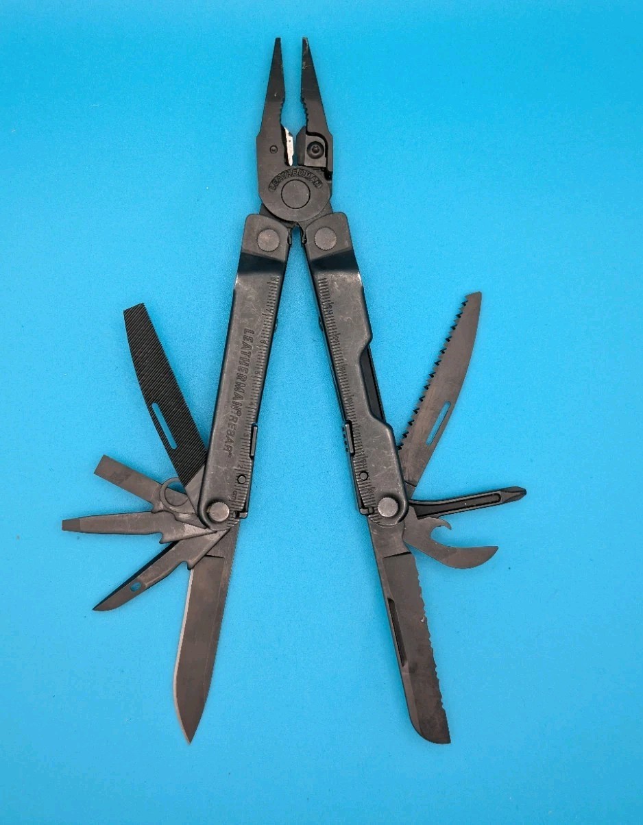 Leatherman Rebar Multi-Tool! Free Shipping! BLACK OXIDE!