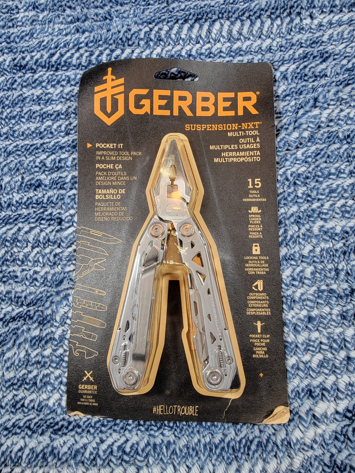 Gerber Suspension-NXT Stainless Steel Multi Tool 15 Tools 31-003345 NEW