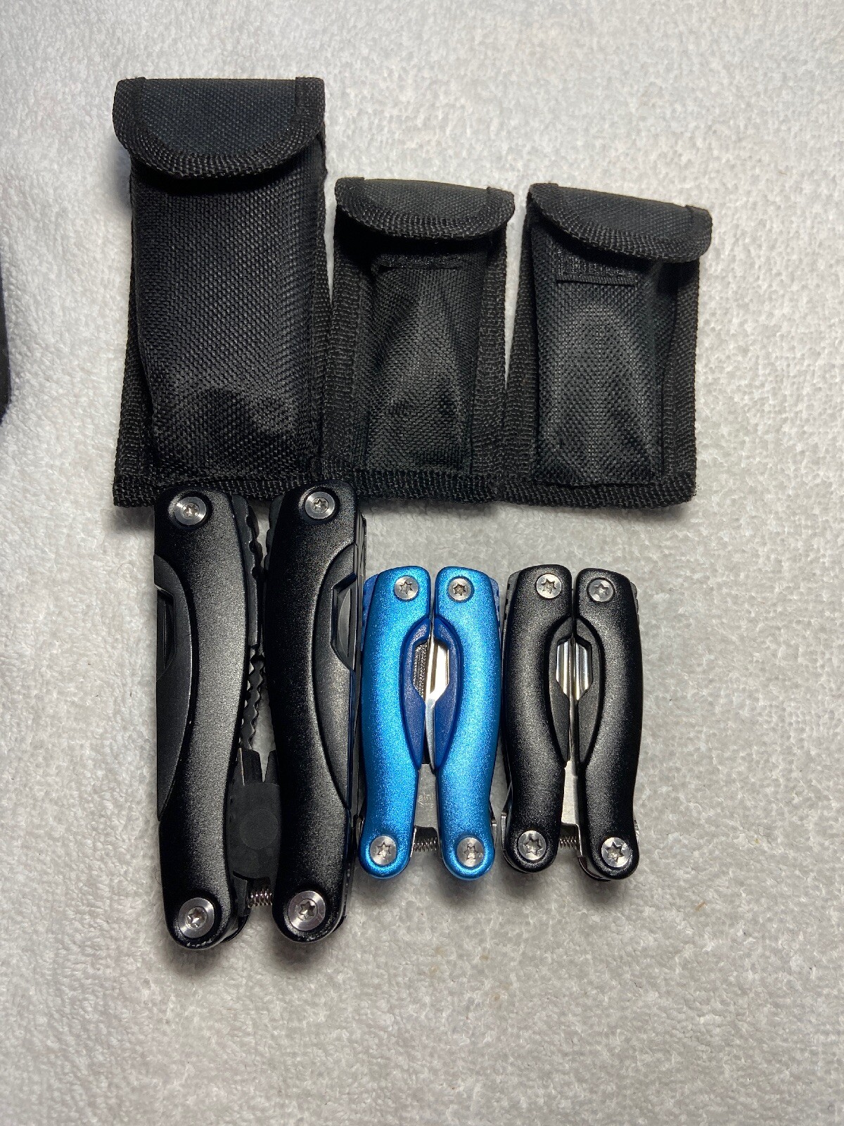 Lot Of 3, 12-In-1 Multi Tools Pocket Knives