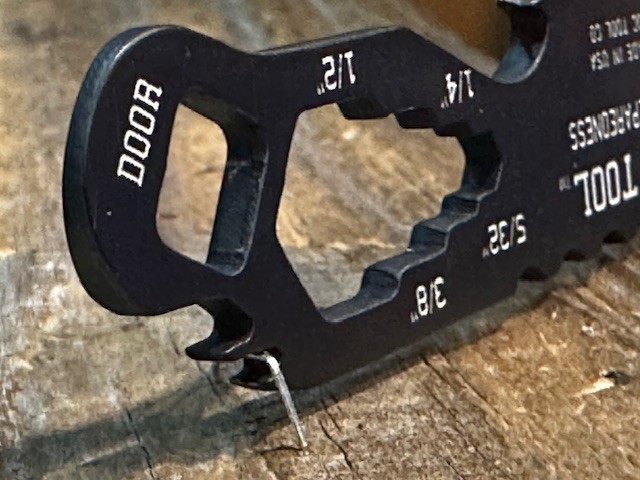 EDC Tool Co MP Field Tool Black Integrated Essentials Common Hex Sizes USA MADE