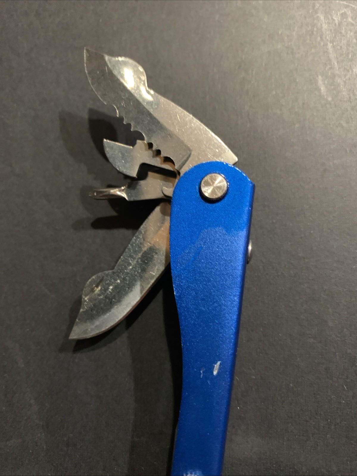 Columbia X Gear Blue Multi-Tool LED Light Lot Of 3 USED