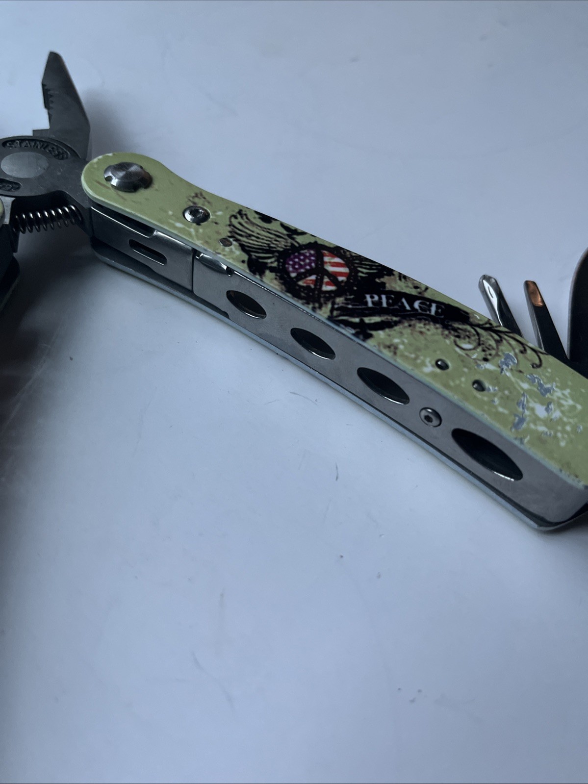 Multi-Tool, Pliers, Knife, File, Saw, Bottle Opener