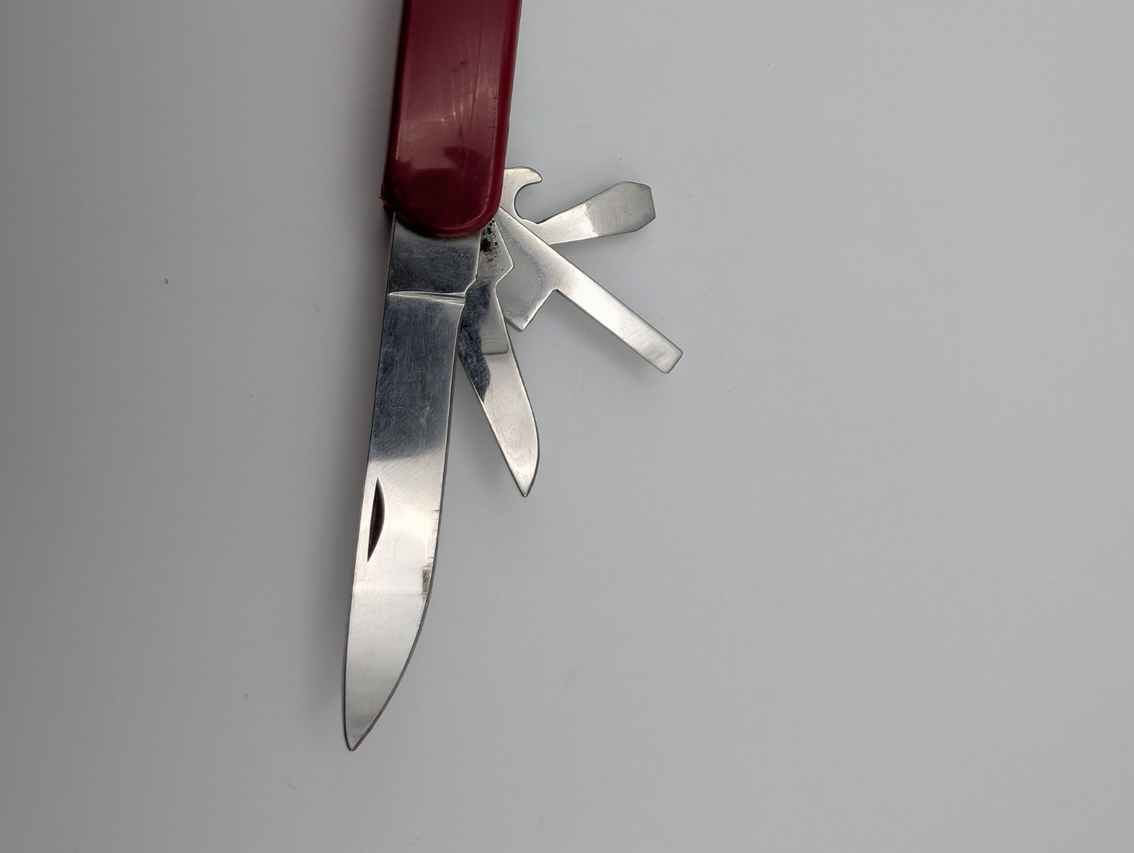 Vintage Huangiu 838 Stainless Steel Multi Tool Pliers Knife Screwdriver File w/