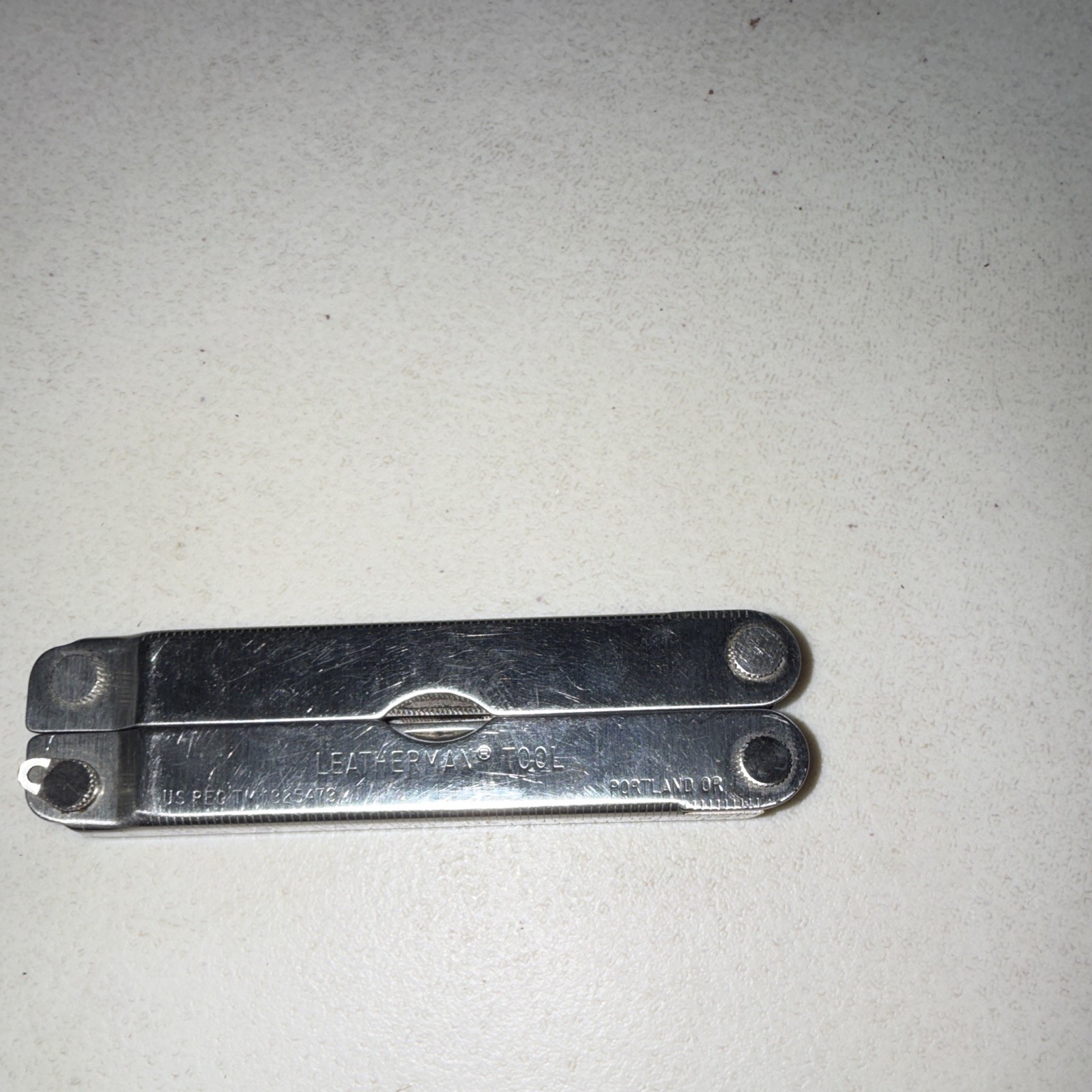 Leatherman Pocket Survival Tool Multi-Tool Pliers Knife File w/ Leather Sheath