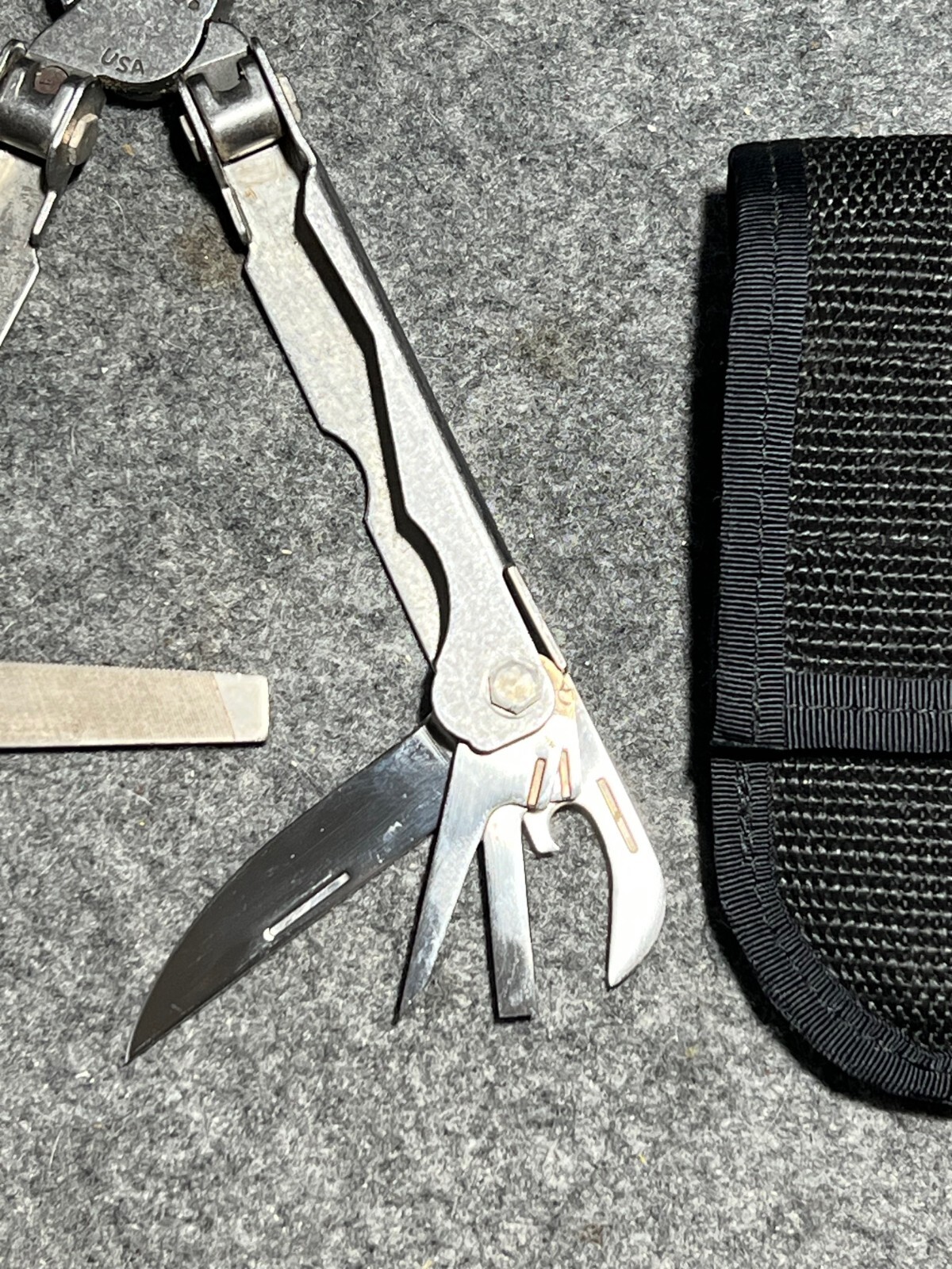 SOG Para Multi-Tool with Nylon Sheath and Lanyard