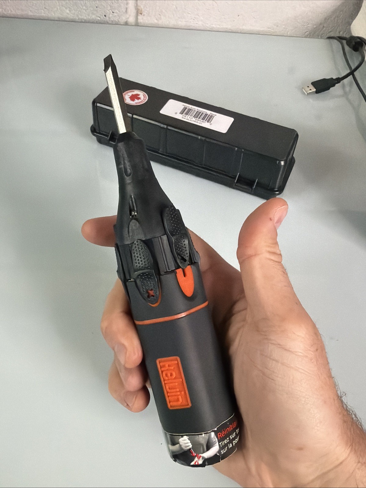 Tools Retractor Auto Advance – Automatic All-in-One Screwdriver, Multi-Head A…