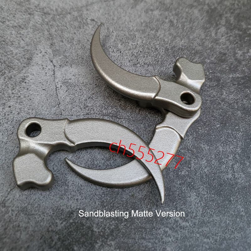 Stainless Steel Keychain Eagle Claw Necklace Pendant Bead Unpacking Box Tool